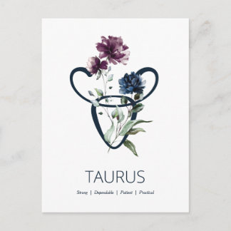 Carte Postale Taurus