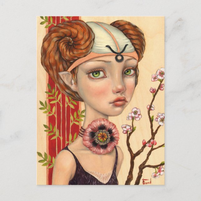 Carte Postale Taurus Girl (Devant)
