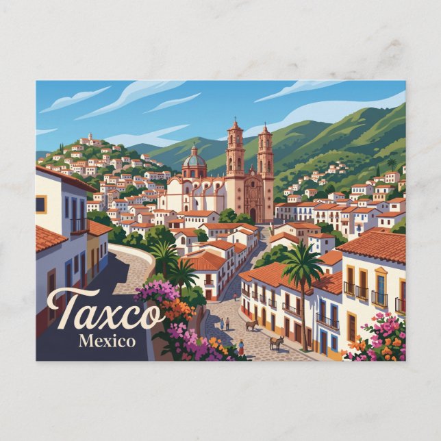 Carte Postale Taxco de Alarcón Mexique (Devant)