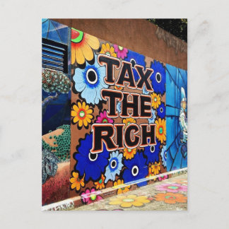 Carte Postale Taxes sur les riches - San Francisco