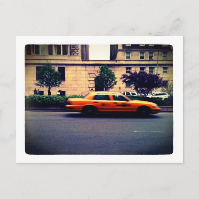 Carte Postale Taxi (Devant)