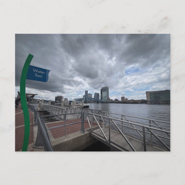 Carte Postale Taxi de l'eau (Devant)