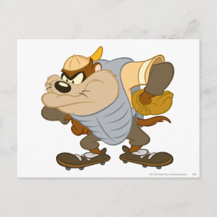 Carte Postale TAZ™ au Catcher's Mound 2