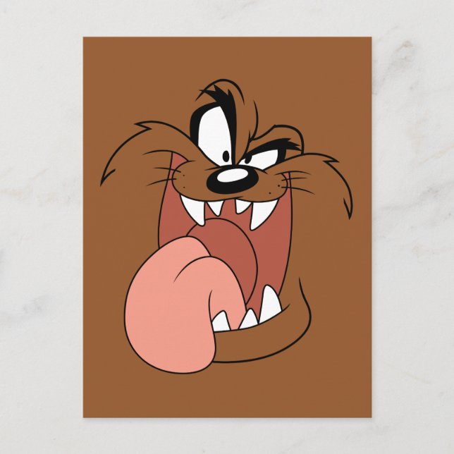 Carte Postale TAZ™ Crazy Smile (Devant)