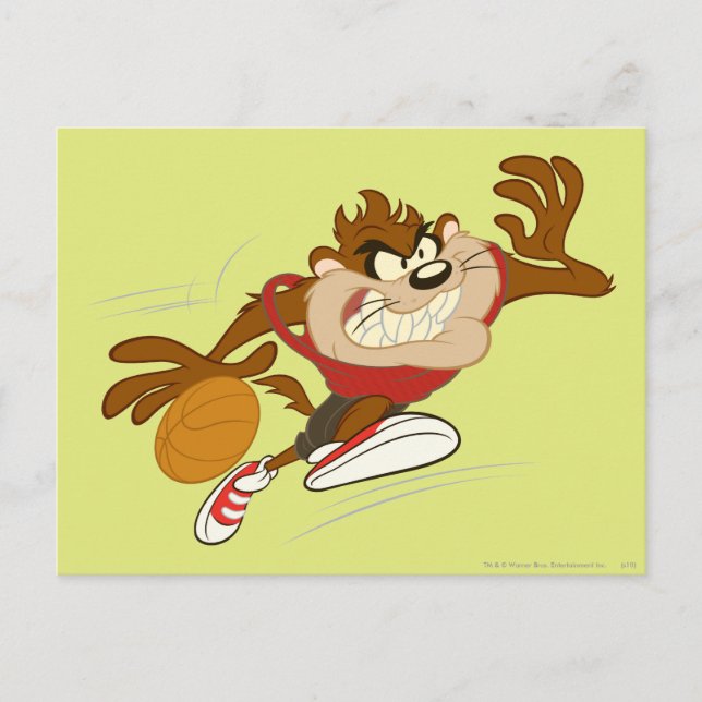 Carte Postale TAZ™, le cyclone qui séduit (Devant)