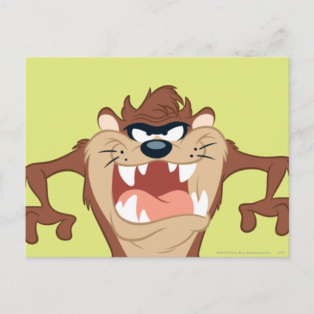 Carte Postale TAZ™ Toothy Grin (Devant)