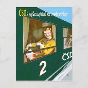 Carte Postale Tchécoslovaquie pour toutes les saisons, voyage vi