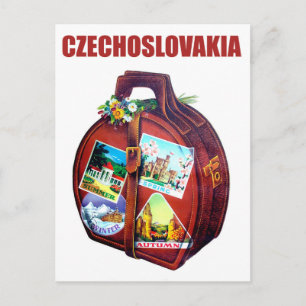 Carte Postale Tchécoslovaquie pour toutes les saisons, voyage vi