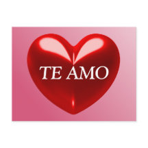 TE AMO (espagnol)