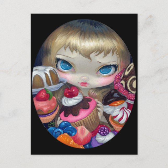 Carte postale "Tea Party Traitements" (Devant)