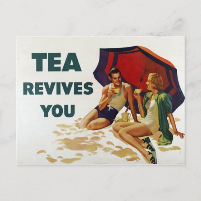 Carte Postale Tea Revives You (Devant)