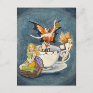 Carte postale Tea with Strumpets