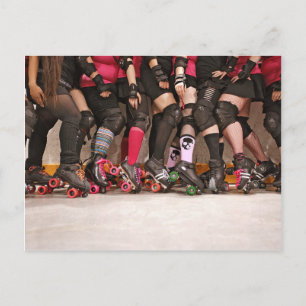 Carte Postale team roller derby