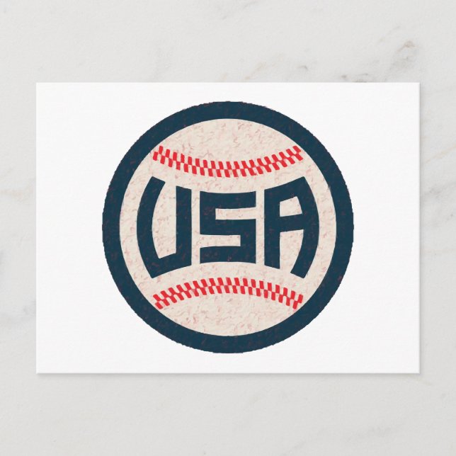 Carte Postale Team USA Baseball (Devant)