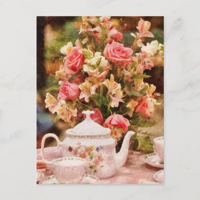 Carte Postale Teapot - Plus de thé Milady (Devant)