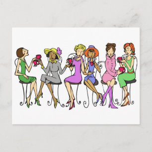 Carte Postale Teatime