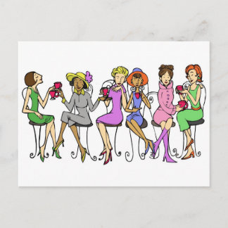 Carte Postale Teatime