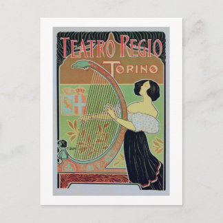 Carte Postale Teatro Regio Torino ( Théâtre Royal )