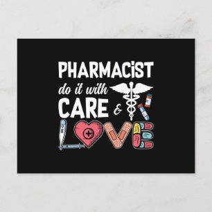 Carte Postale Technicien Pharmaceutique Pharmacien Le Faire Avec