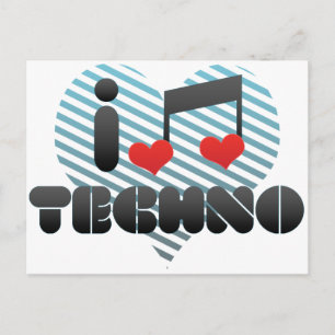 Carte Postale Techno