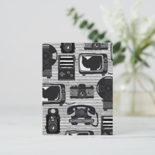 Carte Postale Technologie rétro