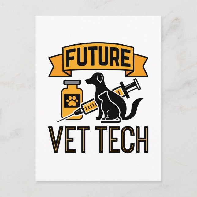 Carte Postale Technologie Vet Future (Devant)