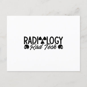 Carte Postale Technologue en radiologie Médecine Rad Technologue