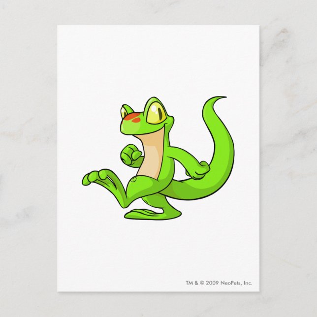 Carte Postale Techo Green (Devant)