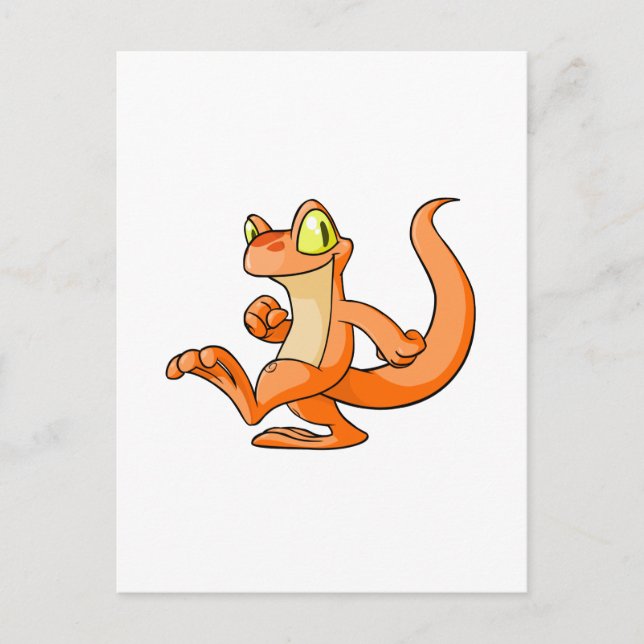 Carte Postale Techo orange en quête (Devant)