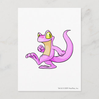 Carte Postale Techo rose
