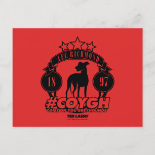 Carte Postale Ted Lasso   AFC Richmond #COYGH