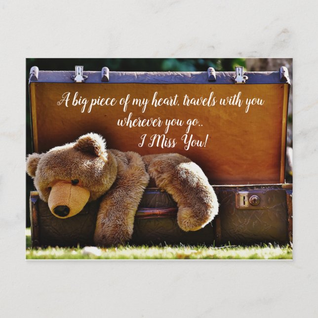 Carte Postale Teddy Bear (Devant)