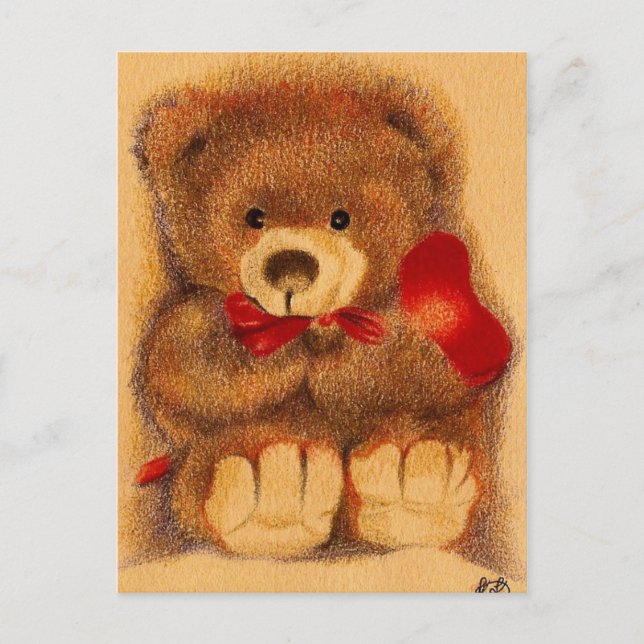 Carte postale Teddy Bear (Devant)