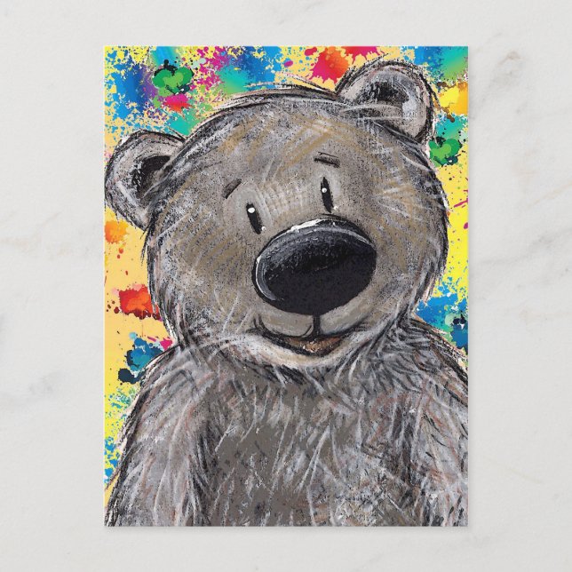 Carte postale Teddy Bear (Devant)