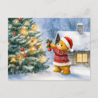 Carte Postale Teddy Bear Decorating