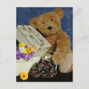 Carte Postale Teddy Bear Post Card de Moonlake Designs