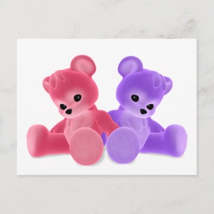 Carte postale Teddy Bearz