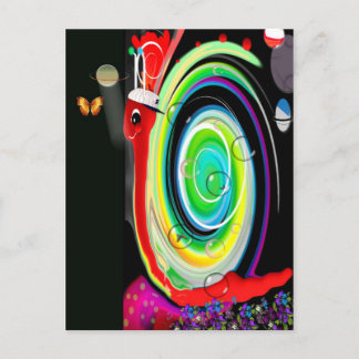 Carte Postale TedTheSnail