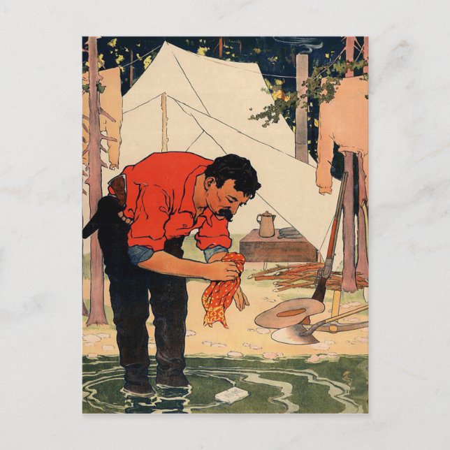 Carte Postale TEE Camp Life (Devant)