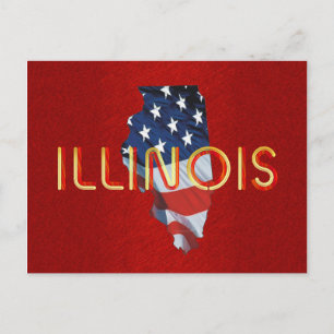Carte Postale TEE Illinois Patriot