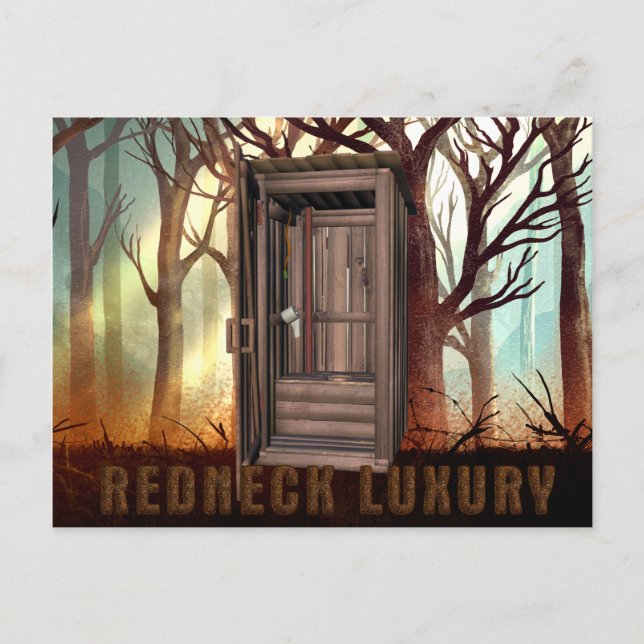 Carte Postale TEE Redneck Luxe (Devant)