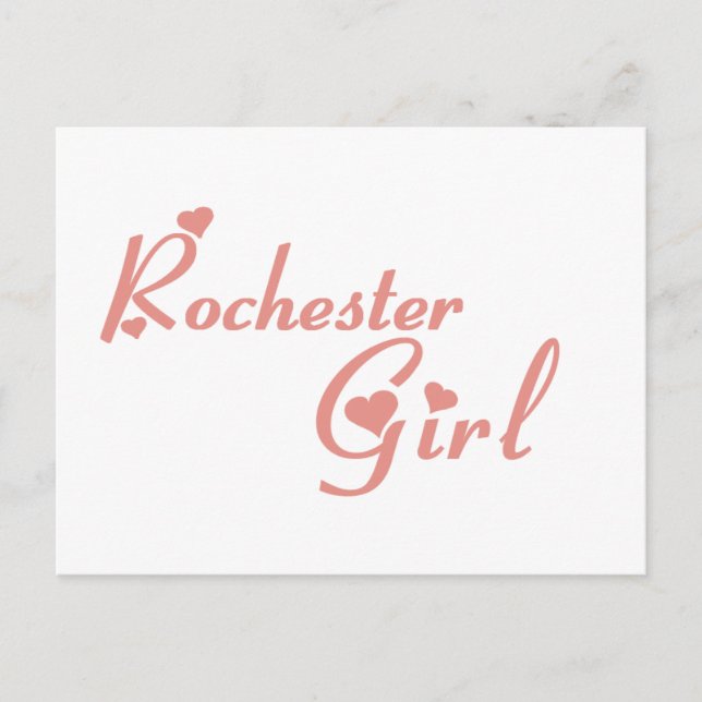 Carte Postale Tee - shirt fille Rochester Hills (Devant)