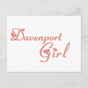Carte Postale Tee - shirts Davenport