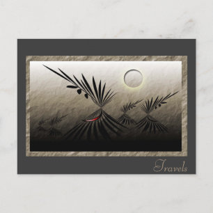 Carte Postale Teepee