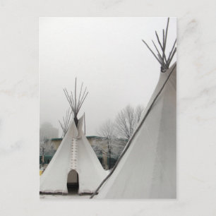 Carte postale Teepees