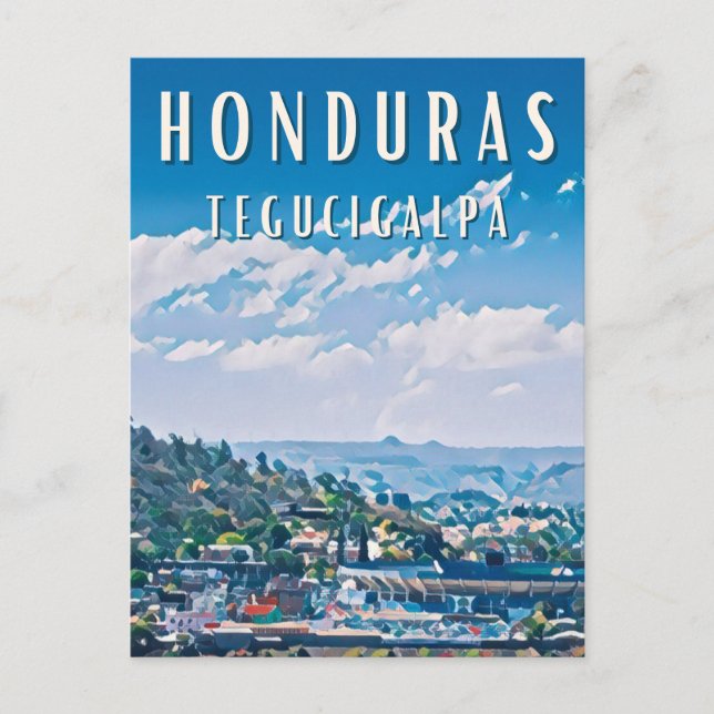 Carte Postale Tegucigalpa : entre histoire et modernité (Devant)
