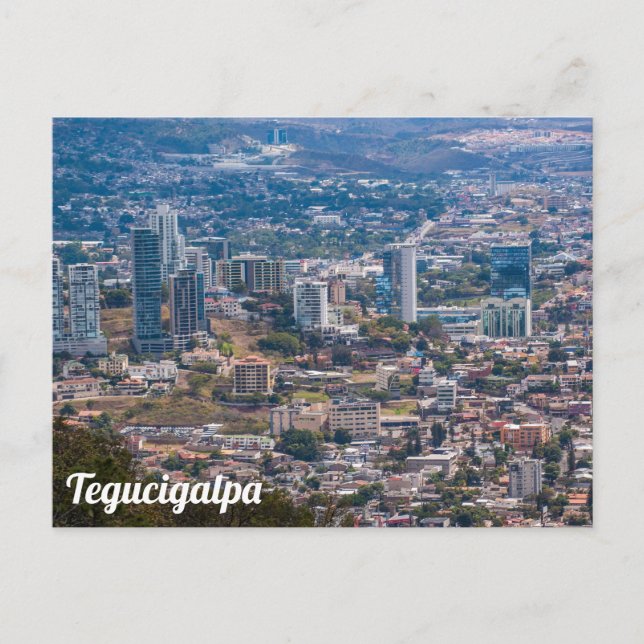 Carte Postale Tegucigalpa, Honduras (Devant)