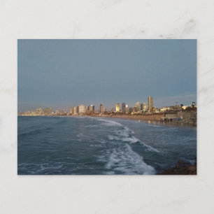 Carte Postale Tel Aviv après le coucher du soleil, Israël