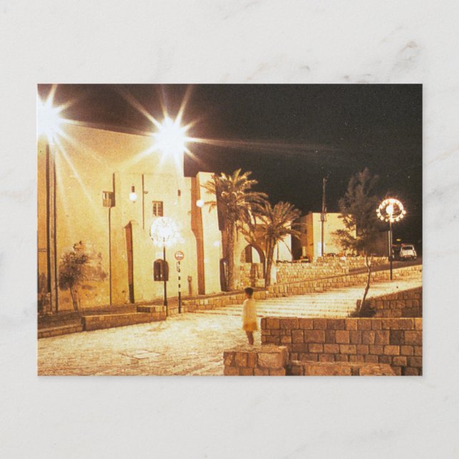 Carte Postale Tel aviv - Jaffa la nuit (Devant)