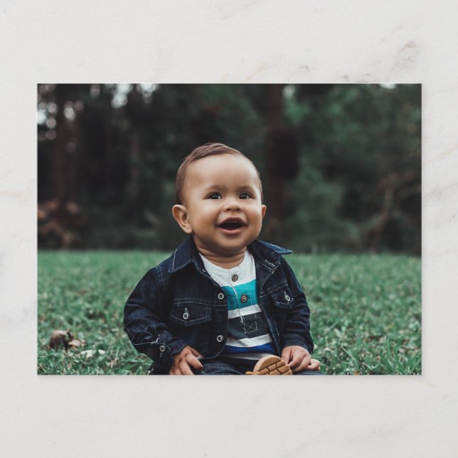 Carte Postale Télécharger votre photo personnalisée (Devant)